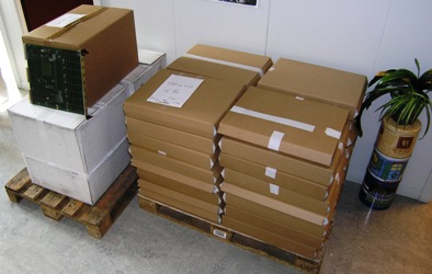 130 FEC-CCS modules ready to be shipped to CMS